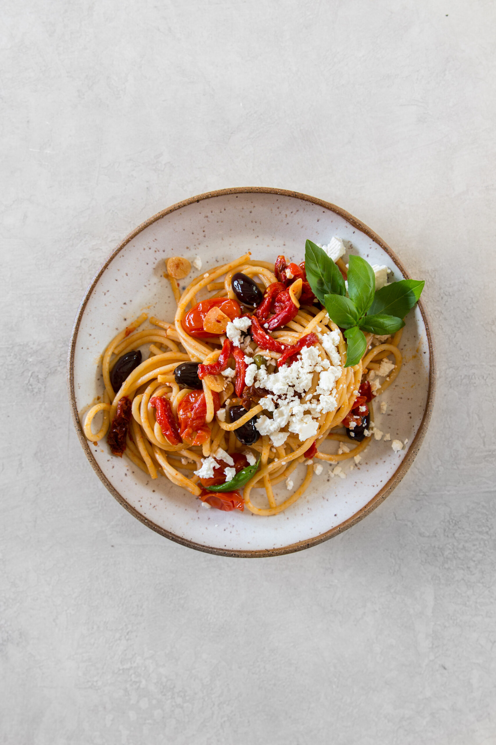 Spaghetti alla Roasted Puttanesca