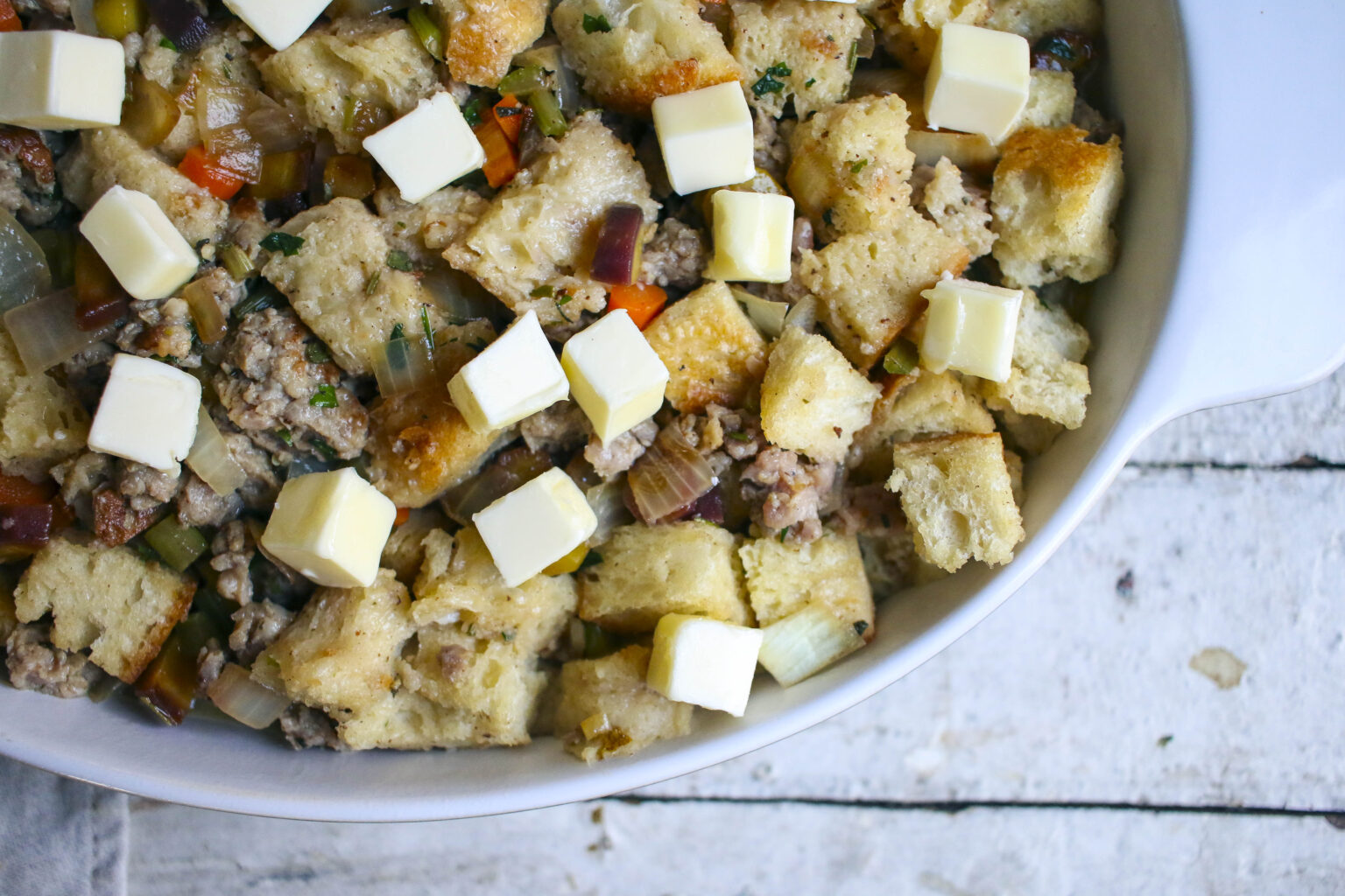 My Make-Ahead Stuffing - I Will Not Eat Oysters