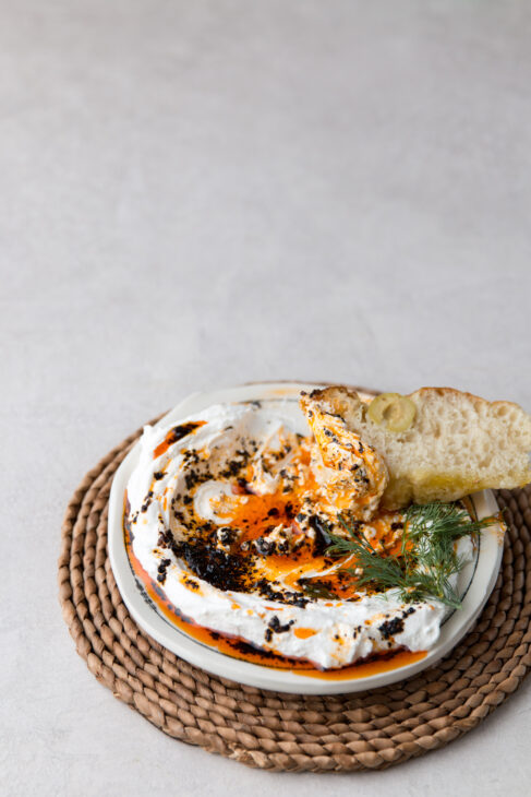 Whipped Feta Dip with Urfa Chili Oil