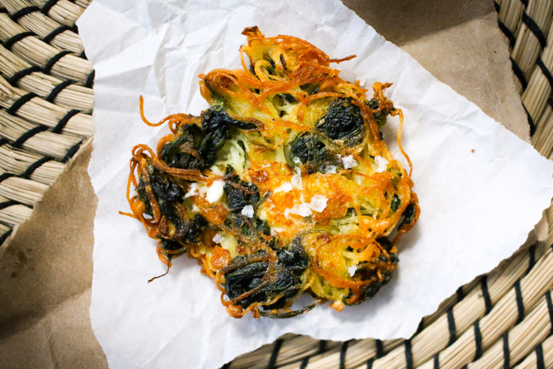 Spanakopita Latkes