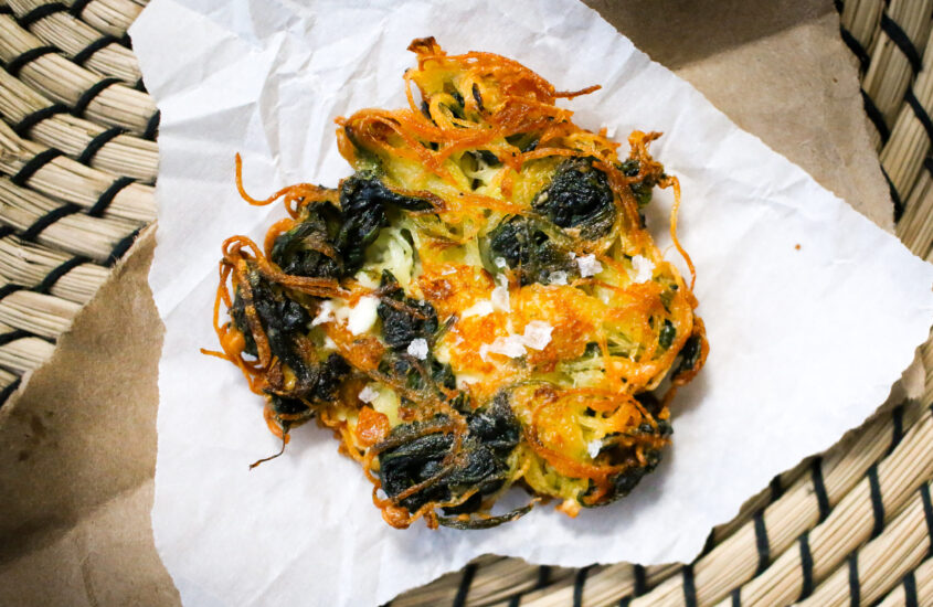 Spanakopita Latkes