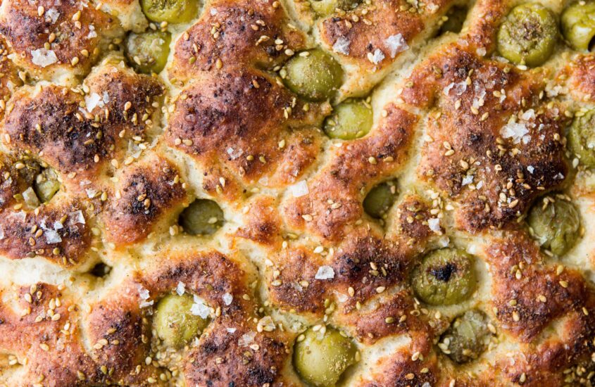 Olive and Za'atar Focaccia