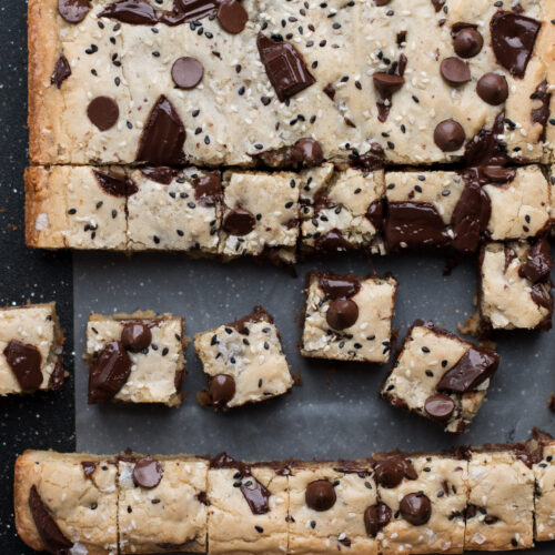 Tahini Blondies