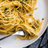Spaghetti Aglio e Olio with Urfa