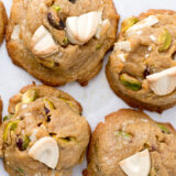 Brown Butter White Chocolate Pistachio Cookies