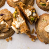 Brown Butter White Chocolate Pistachio Cookies